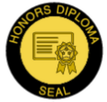 Load image into Gallery viewer, Honors Diploma Seal (Small)

