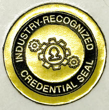 Load image into Gallery viewer, Industry-Recognized  Credential Seal
